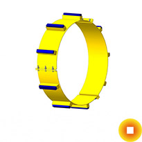 Опорно-направляющее кольцо 426x630 мм ОНК-426